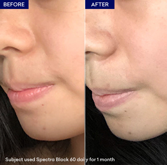 Show sunscreen for combination skin