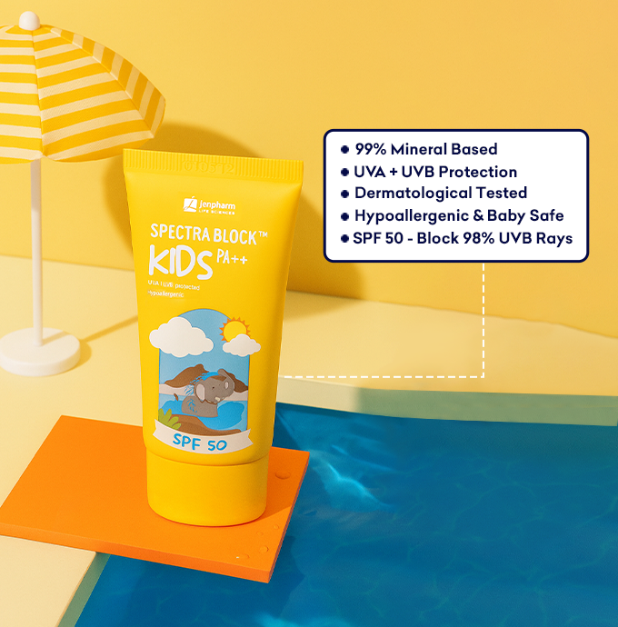 Show Spectra Block Kids Spf50