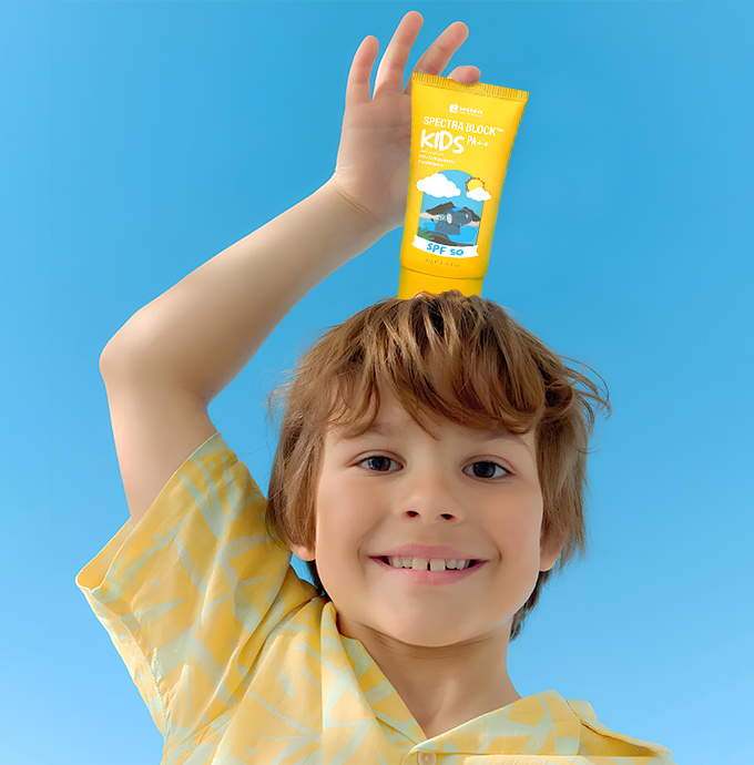 Show Spectra Block Kids Spf50