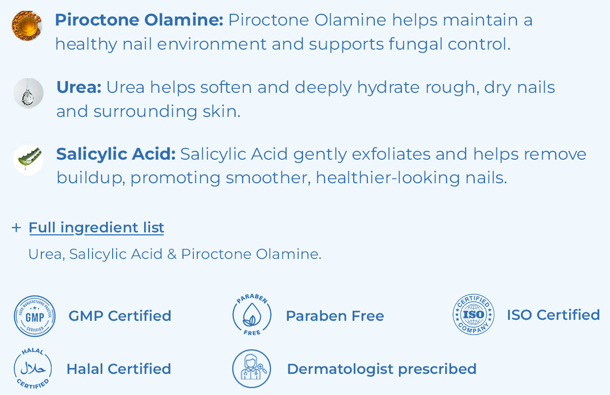 Onychonil Nail Paint ingredients and formula facts